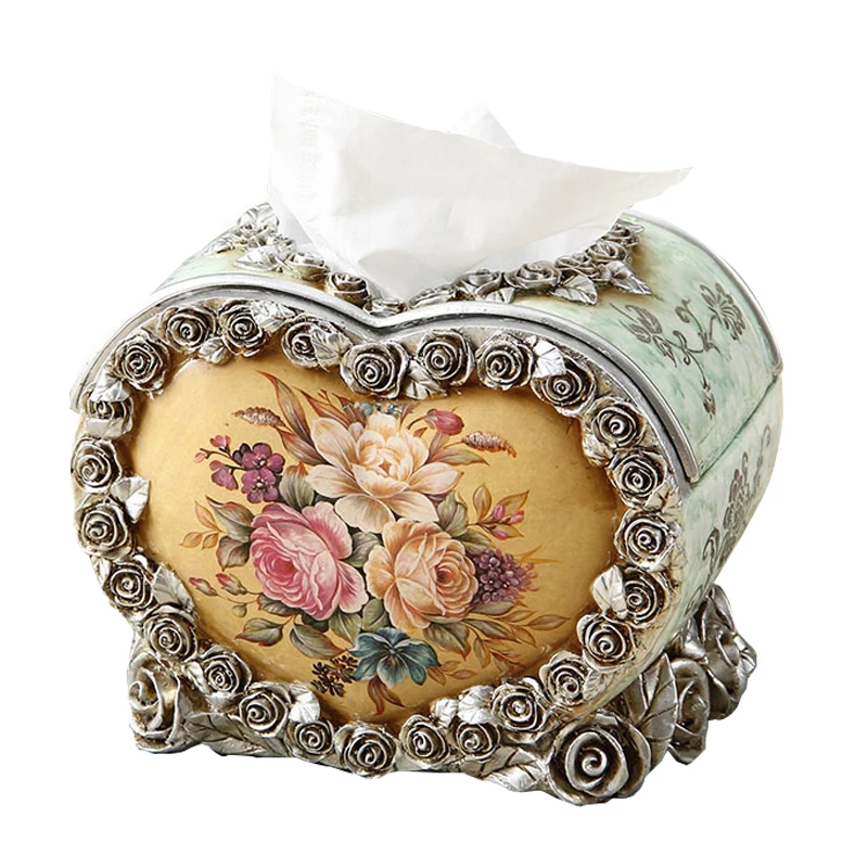 WHYOU 1piece Europe Resin Creative Tissue Boxes Antique Noble Home Decoration Storage Holder Wedding Gift
WHYOU 1piece Europe Resin Creative Tissue Boxes Antique Noble Home Decoration Storage Holder Wedding Gift