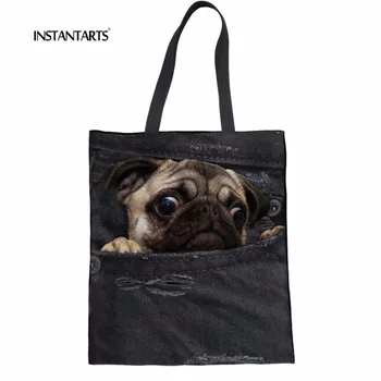 Coloranimal Women Daily Shopping Tote Shoulder Bags Fake Denim Animal Pull Dog Print Canvas Bags Girl Canvas Handbag Linen Bags
Coloranimal Women Daily Shopping Tote Shoulder Bags Fake Denim Animal Pull Dog Print Canvas Bags Girl Canvas Handbag Linen Bags