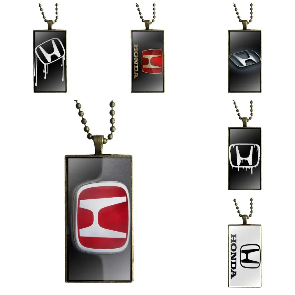 EJ Glaze For Men Women Gift Glass Cabochon Choker Pendant Rectangle Necklace Bronze Color Jewelry Mugen Power Honda Logo 
EJ Glaze For Men Women Gift Glass Cabochon Choker Pendant Rectangle Necklace Bronze Color Jewelry Mugen Power Honda Logo