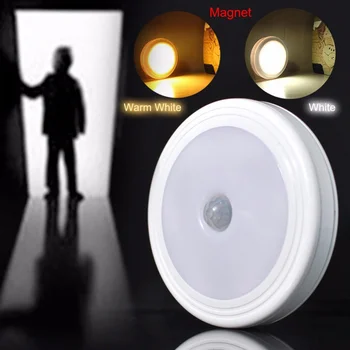 3 Pack Motion Sensor Light Battery Powered 6 LED Night Light Entrance Wall Lamp Corridor Garage Cupboard Nachtlampje Veilleuse
3 Pack Motion Sensor Light Battery Powered 6 LED Night Light Entrance Wall Lamp Corridor Garage Cupboard Nachtlampje Veilleuse
