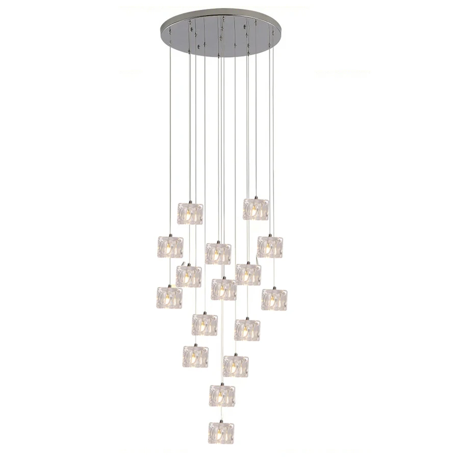 LED Luminaria Stair Lights Ladder Corridor Villa Staircase Lamp LED Pendant Lamp Suspension Luminaire For Living Room hotel Hall
LED Luminaria Stair Lights Ladder Corridor Villa Staircase Lamp LED Pendant Lamp Suspension Luminaire For Living Room hotel Hall