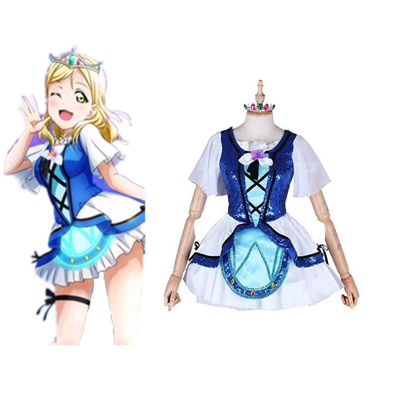 Love Live Sunshine Cosplay Mari Ohara Cosplay Costume Full Sets Blue Uniform Cosplay Costumes Halloween Carnival Cosplay Costume
Love Live Sunshine Cosplay Mari Ohara Cosplay Costume Full Sets Blue Uniform Cosplay Costumes Halloween Carnival Cosplay Costume