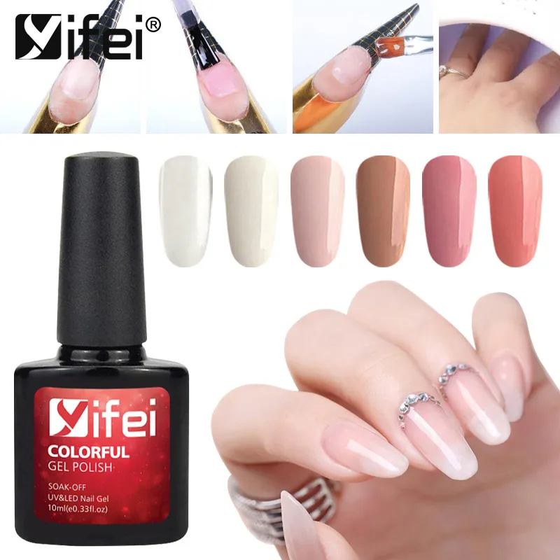 YIFEI Acrylic Quick Builder Nail Tips UV Gel Lacquer Poly Gel Clear White Camouflage Nude Pink Rubber Base Coat Gel Nail Polish
YIFEI Acrylic Quick Builder Nail Tips UV Gel Lacquer Poly Gel Clear White Camouflage Nude Pink Rubber Base Coat Gel Nail Polish