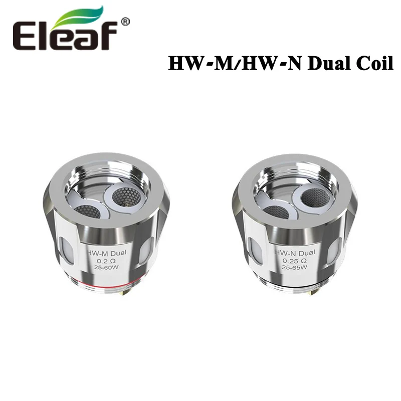 5Pcs/lot Original Eleaf HW-M Dual 0.2ohm Head HW-N Dual Coil 0.25ohm E Cigarette Evaporator for iStick NOWOS ELLO Duro Tank
5Pcs/lot Original Eleaf HW-M Dual 0.2ohm Head HW-N Dual Coil 0.25ohm E Cigarette Evaporator for iStick NOWOS ELLO Duro Tank