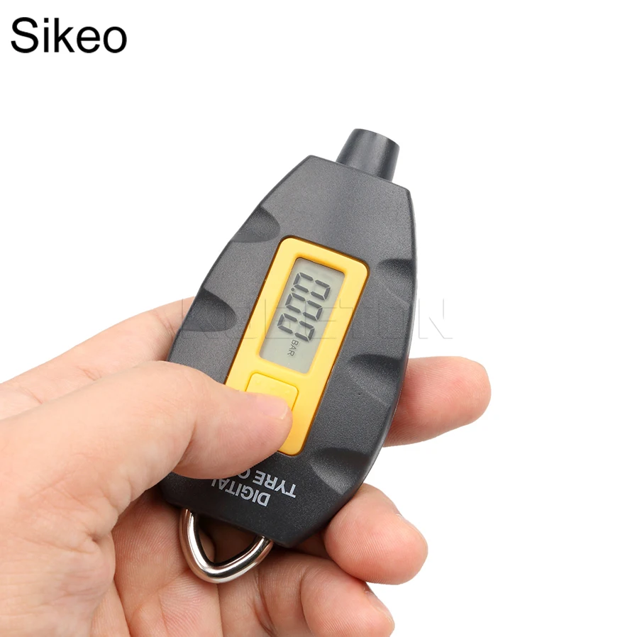 Sikeo Digital Auto Wheel Tire Air Pressure Gauge Meter Test Tyre Tester Vehicle Motorcycle Car display PSI KPA BAR Hot Selling
Sikeo Digital Auto Wheel Tire Air Pressure Gauge Meter Test Tyre Tester Vehicle Motorcycle Car display PSI KPA BAR Hot Selling