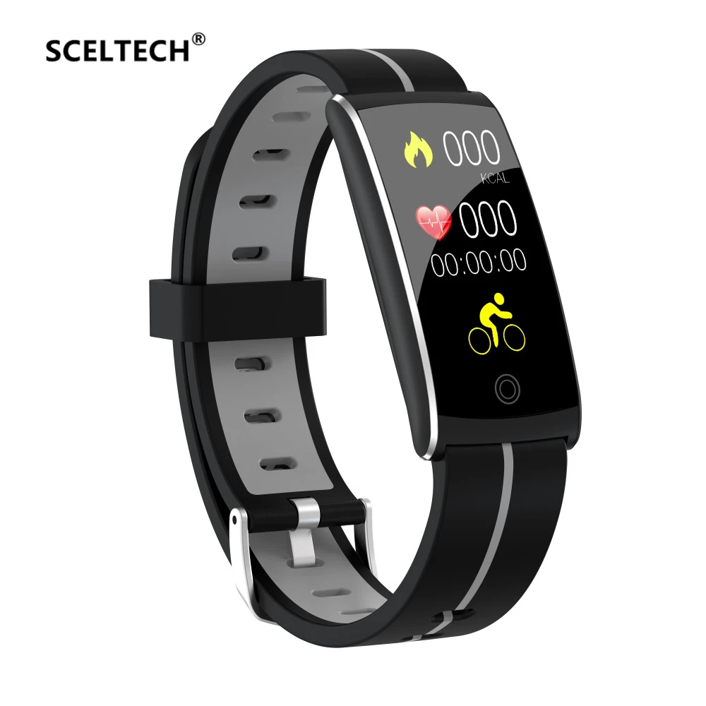 SCELTECH F10 Smart Bracelet IP67 Waterproof Fitness Tracker Wristband Heart Rate Smartband for Android iOS Phone | Электроника