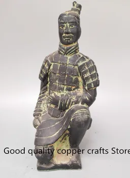 China archaize Terra Cotta Warriors soldier Bronze crafts statue
China archaize Terra Cotta Warriors soldier Bronze crafts statue