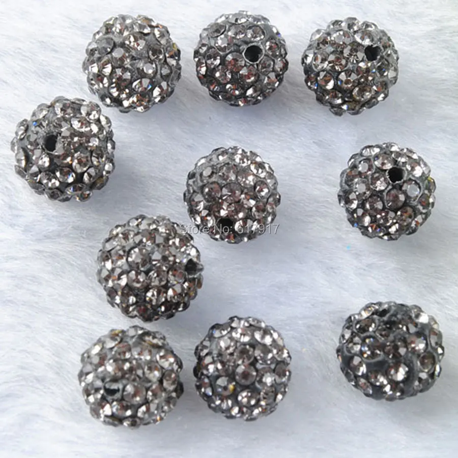 Free shipping 10mm Gray Crystal Rhinestone Pave Clay Round Ball Disco Spacer Loose Beads for Jewelry Findings 20pcs/lot TA3119
Free shipping 10mm Gray Crystal Rhinestone Pave Clay Round Ball Disco Spacer Loose Beads for Jewelry Findings 20pcs/lot TA3119
