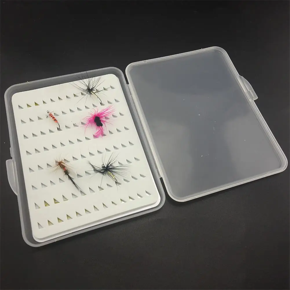 1Pcs Fly Fishing 3 Size Plastic Storage Case Lure Hook Waterproof Slit Foam High Density Fly Tackle Boxes
1Pcs Fly Fishing 3 Size Plastic Storage Case Lure Hook Waterproof Slit Foam High Density Fly Tackle Boxes