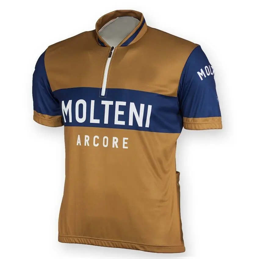 Men's retro Molteni cycling jersey summer pro team cycling clothing bicycle wear roupas ciclismo maillot Tops
Men's retro Molteni cycling jersey summer pro team cycling clothing bicycle wear roupas ciclismo maillot Tops