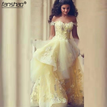 Yellow Wedding Dresses Off the Shoulder Beads Illusion Tulle Lace Dubai Arabic Boho Wedding Gown Bridal Dresses Vestido De Noiva
Yellow Wedding Dresses Off the Shoulder Beads Illusion Tulle Lace Dubai Arabic Boho Wedding Gown Bridal Dresses Vestido De Noiva