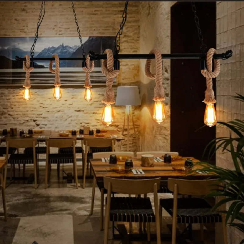 Vintage hemp Roper pendant lights DIY Loft lamp dining room bedroom light fixtures retro hanging lamp retro lamp fixture
Vintage hemp Roper pendant lights DIY Loft lamp dining room bedroom light fixtures retro hanging lamp retro lamp fixture