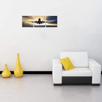 Modern Home Decor Airplane Landscape Canvas Painting Print Sunset Vintage Airplane Picture for Bathroom Wall Decor Dropshipping
Modern Home Decor Airplane Landscape Canvas Painting Print Sunset Vintage Airplane Picture for Bathroom Wall Decor Dropshipping