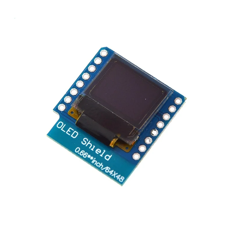 Thinary 0.66 inch OLED Display Module for WEMOS D1 MINI ESP32 Module Arduino AVR STM32 64x48 0.66" LCD Screen IIC I2C OLED
Thinary 0.66 inch OLED Display Module for WEMOS D1 MINI ESP32 Module Arduino AVR STM32 64x48 0.66" LCD Screen IIC I2C OLED