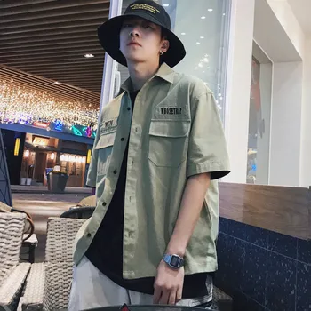 Short Sleeve Shirt Men Hip Hop Japanese Streetwear Silk Ukiyoe Casual Shirt Man Summer Fashion Harajuku Hawaiian Shirts For Boy
Short Sleeve Shirt Men Hip Hop Japanese Streetwear Silk Ukiyoe Casual Shirt Man Summer Fashion Harajuku Hawaiian Shirts For Boy