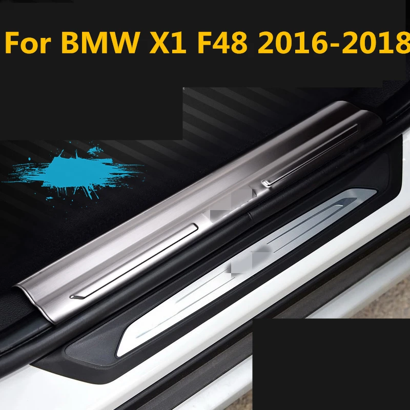 High-quality Black titanium welcome pedal modified door sill decoration Welcome Pedal Accessories For BMW X1 F48 2016-2018
High-quality Black titanium welcome pedal modified door sill decoration Welcome Pedal Accessories For BMW X1 F48 2016-2018