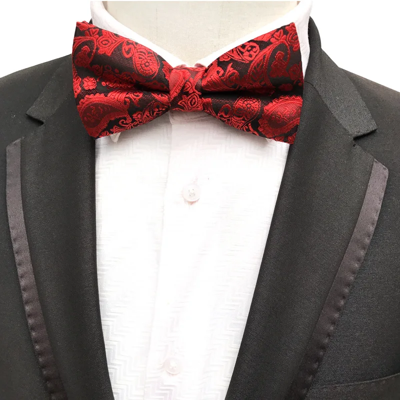 14 Colors Fashion Classic Paisley Floral Man Shirt Accessories Navy Bow Tie Wedding Men Wholesale Bowtie Party Business Formal
14 Colors Fashion Classic Paisley Floral Man Shirt Accessories Navy Bow Tie Wedding Men Wholesale Bowtie Party Business Formal
