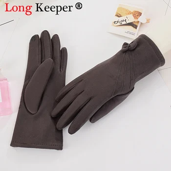 LongKeepr Womens Elegant Gloves 2018 Fashion Phone Touching Screen Winter Warm Full Finger Gloves Mittens Cashmere Female Luvas
LongKeepr Womens Elegant Gloves 2018 Fashion Phone Touching Screen Winter Warm Full Finger Gloves Mittens Cashmere Female Luvas