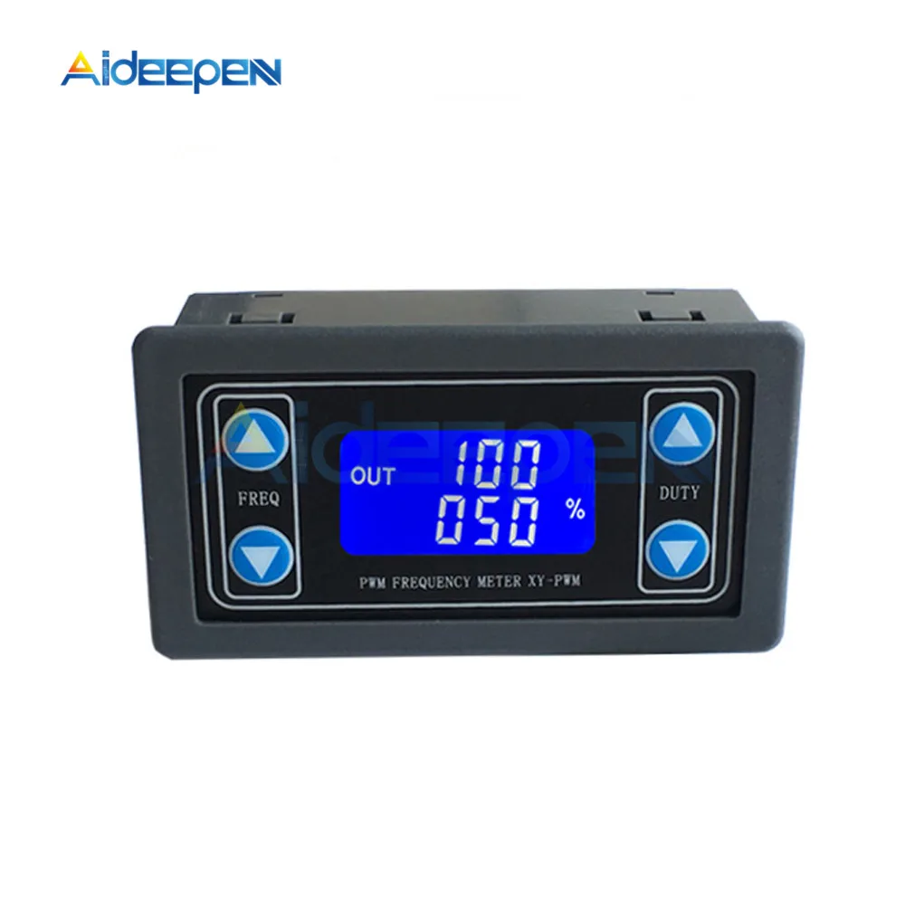 1Hz-150KHz PWM Pulse Frequency Duty Cycle Adjustable Module Square Wave Rectangular Wave Signal Generator LCD Display
1Hz-150KHz PWM Pulse Frequency Duty Cycle Adjustable Module Square Wave Rectangular Wave Signal Generator LCD Display