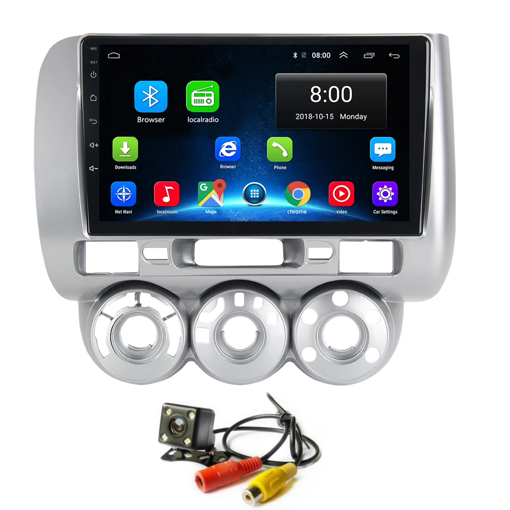 Android 8.1 for Honda Fit Jazz 2002-2008 Stereo Multimedia Player Video with Bluetooth Wifi Head Unit Touch Navigation
Android 8.1 for Honda Fit Jazz 2002-2008 Stereo Multimedia Player Video with Bluetooth Wifi Head Unit Touch Navigation