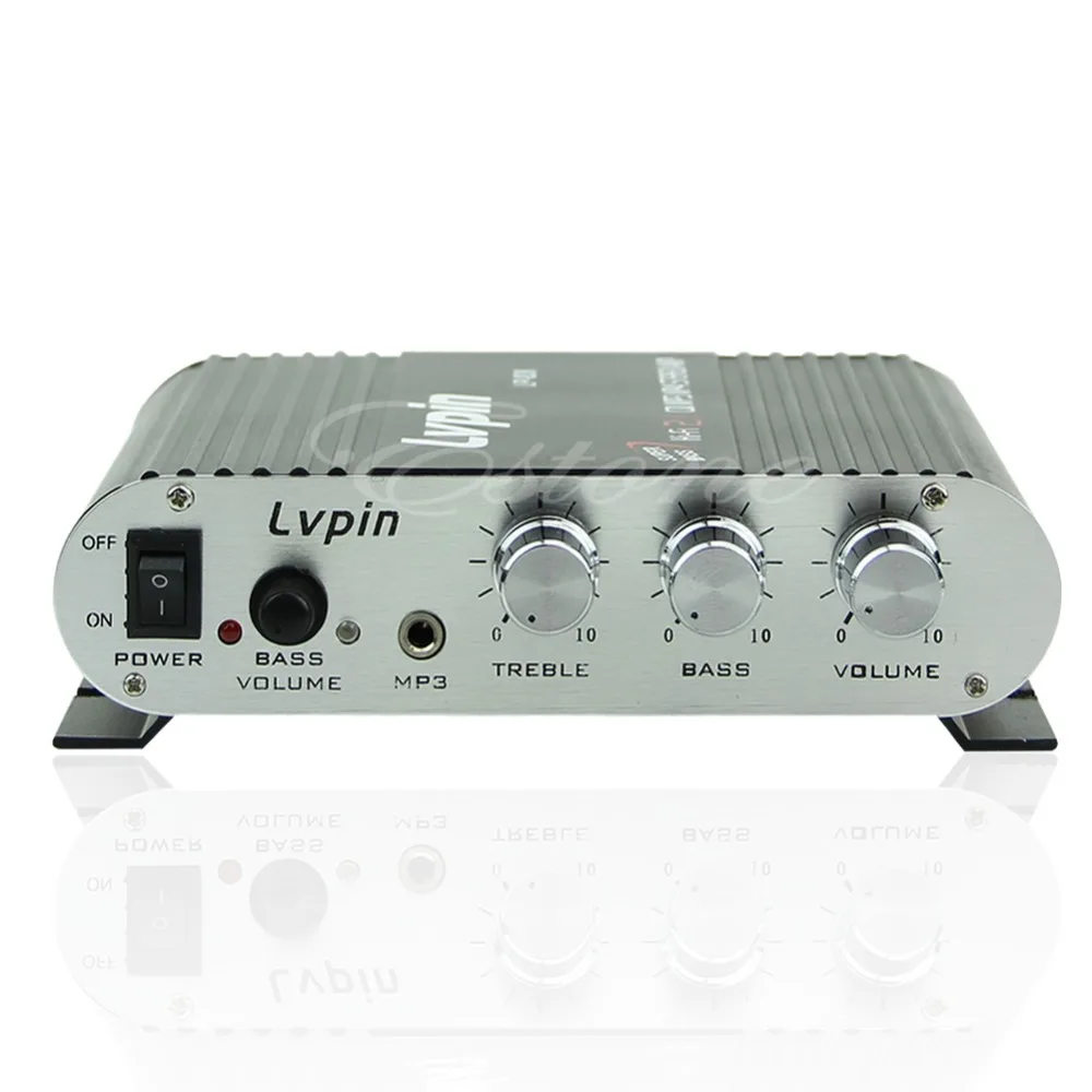 2019 Hi-Fi Amplifier Mini Booster Radio MP3 Stereo 200W 12V For Car Home Motorcycle Black/Silver
2019 Hi-Fi Amplifier Mini Booster Radio MP3 Stereo 200W 12V For Car Home Motorcycle Black/Silver