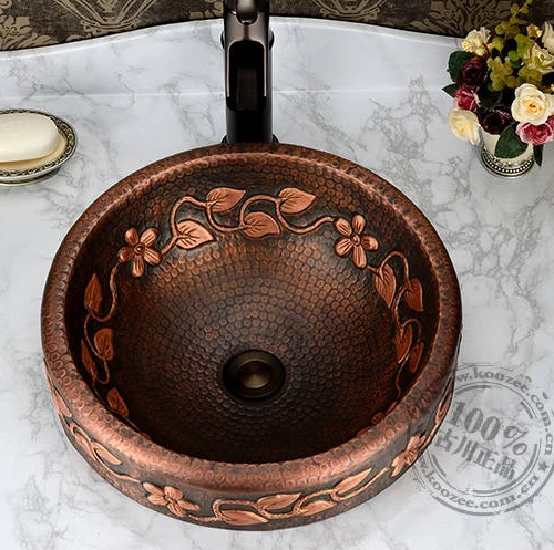 vintage handmade basin fashion Copper classical full bronze basin wash basin counter basin
vintage handmade basin fashion Copper classical full bronze basin wash basin counter basin