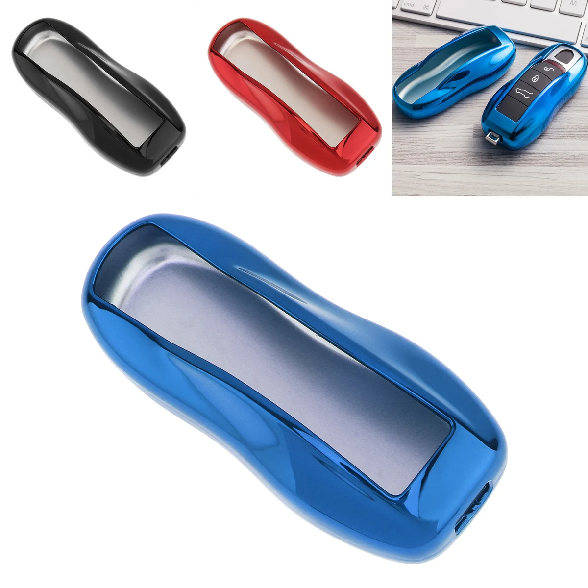 2 Colors TPU Straight Plate Car Key Case Holder Protector Fit for Porsche Macan Boxster Cayman Cayenne Carrera
2 Colors TPU Straight Plate Car Key Case Holder Protector Fit for Porsche Macan Boxster Cayman Cayenne Carrera