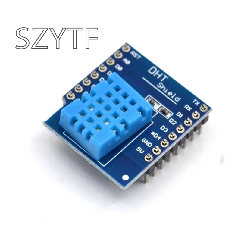 DHT Pro Shield for D1 mini DHT11 Single Bus Digital Temperature and Humidity Sensor
DHT Pro Shield for D1 mini DHT11 Single Bus Digital Temperature and Humidity Sensor