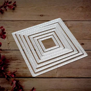 8 Different Styles Metal Carbon Steel Square Embossing Cutting Dies Stencils Templates Set for DIY Scrapbooking Album Paper Card
8 Different Styles Metal Carbon Steel Square Embossing Cutting Dies Stencils Templates Set for DIY Scrapbooking Album Paper Card