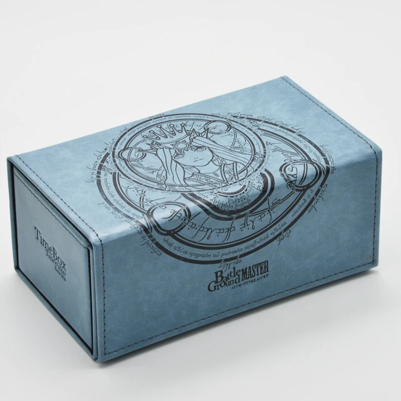 Time Walker Hand Made Leather Deck Wooden Cards Box Battle Ground Godness Deck Case Can Hold 180 Up To Cards for MGT/YGO/FOW/CFV
Time Walker Hand Made Leather Deck Wooden Cards Box Battle Ground Godness Deck Case Can Hold 180 Up To Cards for MGT/YGO/FOW/CFV