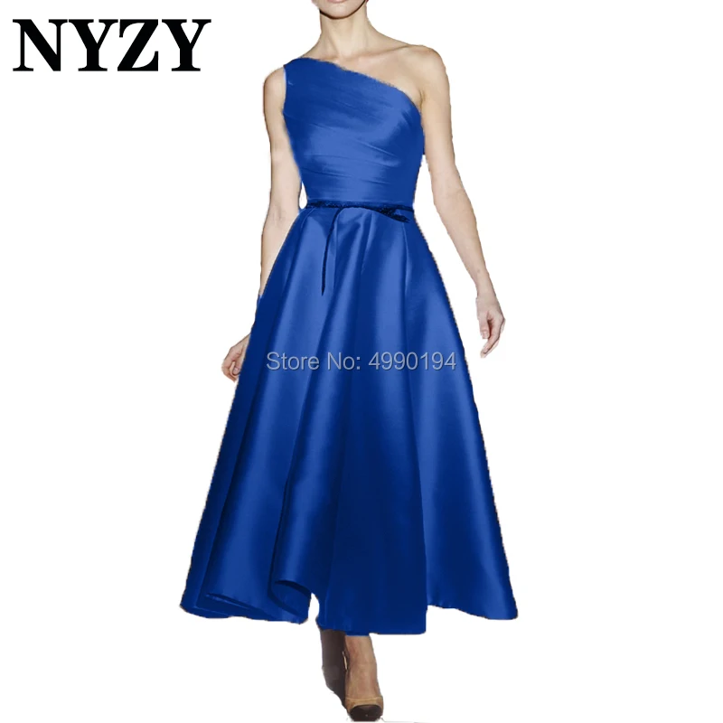 Elegant Vestido Festa Robe Cocktail Dresses NYZY C187 Satin One Shoulder Blue Party Gown Formal Dress Homecoming Graduation
Elegant Vestido Festa Robe Cocktail Dresses NYZY C187 Satin One Shoulder Blue Party Gown Formal Dress Homecoming Graduation