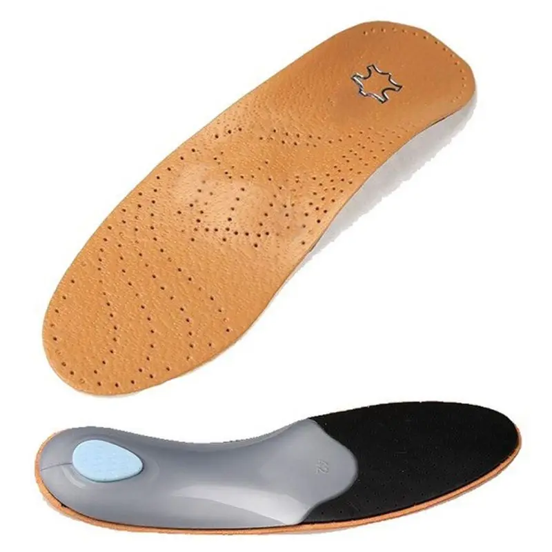 1Pair Women Men Orthotics Insoles Flat Foot Faux Leather High Arch Support 2.8-3cm Orthopedic Shoes Pad
1Pair Women Men Orthotics Insoles Flat Foot Faux Leather High Arch Support 2.8-3cm Orthopedic Shoes Pad