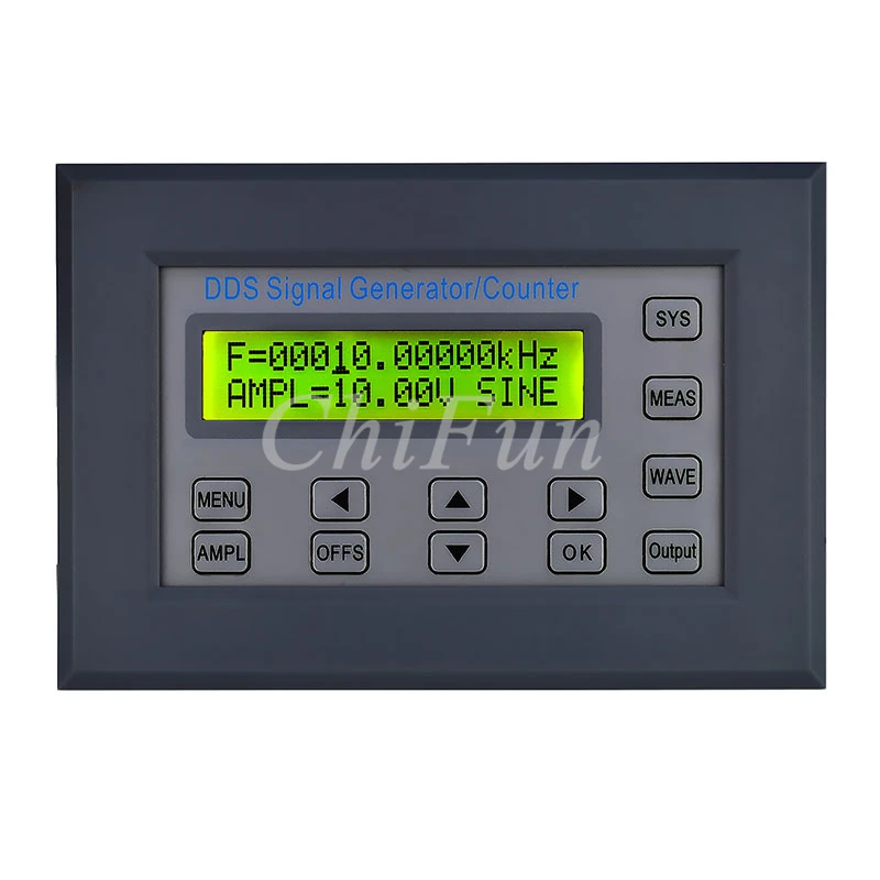 Free shipping 15MHZ DDS Function Signal Generator Frequency Counter Synchronized TTL/Impulse Signal Output Frequency Sweep Panel
Free shipping 15MHZ DDS Function Signal Generator Frequency Counter Synchronized TTL/Impulse Signal Output Frequency Sweep Panel