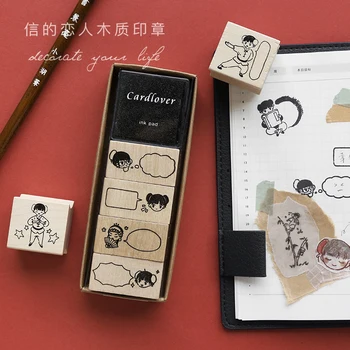 4 Seal +1 ink mud \ DIY cute creative fun vintage stamp wood seal diary calendar scrapbook student stationery office supplies
4 Seal +1 ink mud \ DIY cute creative fun vintage stamp wood seal diary calendar scrapbook student stationery office supplies