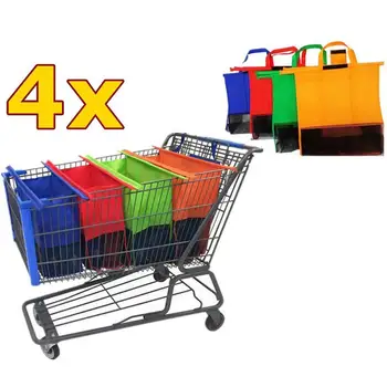 4pcs Mixed Color Storage Bag Foldable Reusable Shopping Bags Hand Totes Fashion Shopping Organizer Large Capacity Storage Bags
4pcs Mixed Color Storage Bag Foldable Reusable Shopping Bags Hand Totes Fashion Shopping Organizer Large Capacity Storage Bags