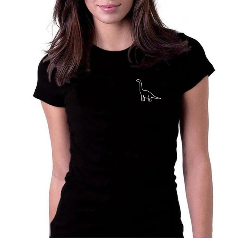 LUSLOS 2019 New Women Dinosaur T-Shirt Animals Print Casual Fashion Hipster Funny Tops O neck tshirt
LUSLOS 2019 New Women Dinosaur T-Shirt Animals Print Casual Fashion Hipster Funny Tops O neck tshirt
