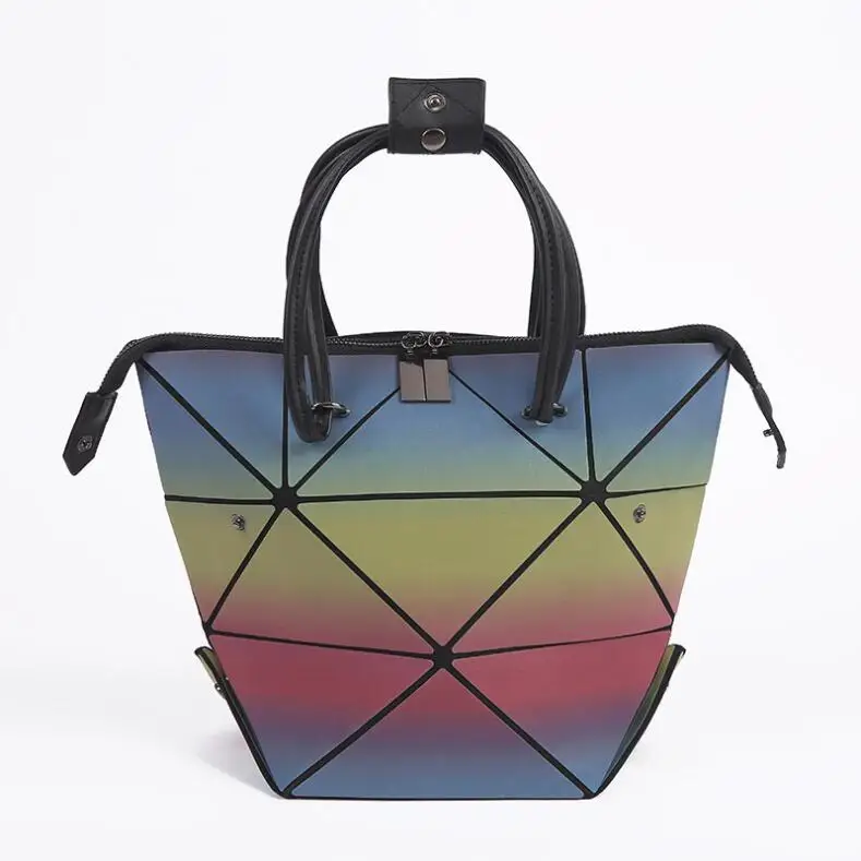 Women Bags Geometry Folding Bags Luminous Channels Handbags Casual Tote Women Shoulder Bags Diamond Ladies Crossbody Bag bolsa
Women Bags Geometry Folding Bags Luminous Channels Handbags Casual Tote Women Shoulder Bags Diamond Ladies Crossbody Bag bolsa