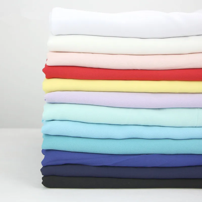 100CM*150CM Pearl Chiffon Fabric Clothing Fabric Summer Sagging Not Through Thick White Black Solid Color Cloth Head 100D Mess
100CM*150CM Pearl Chiffon Fabric Clothing Fabric Summer Sagging Not Through Thick White Black Solid Color Cloth Head 100D Mess