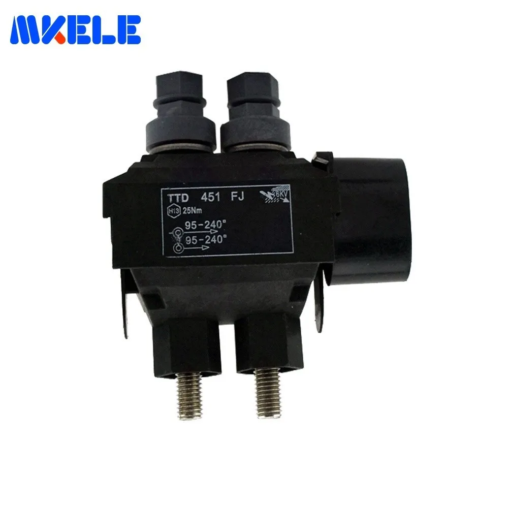 High Quality Germany Standard Insulation Piercing Connector MK-IPCTTD451FJ 530A TTD Type Puncture Clamp Main Line: 95-240mm2
High Quality Germany Standard Insulation Piercing Connector MK-IPCTTD451FJ 530A TTD Type Puncture Clamp Main Line: 95-240mm2