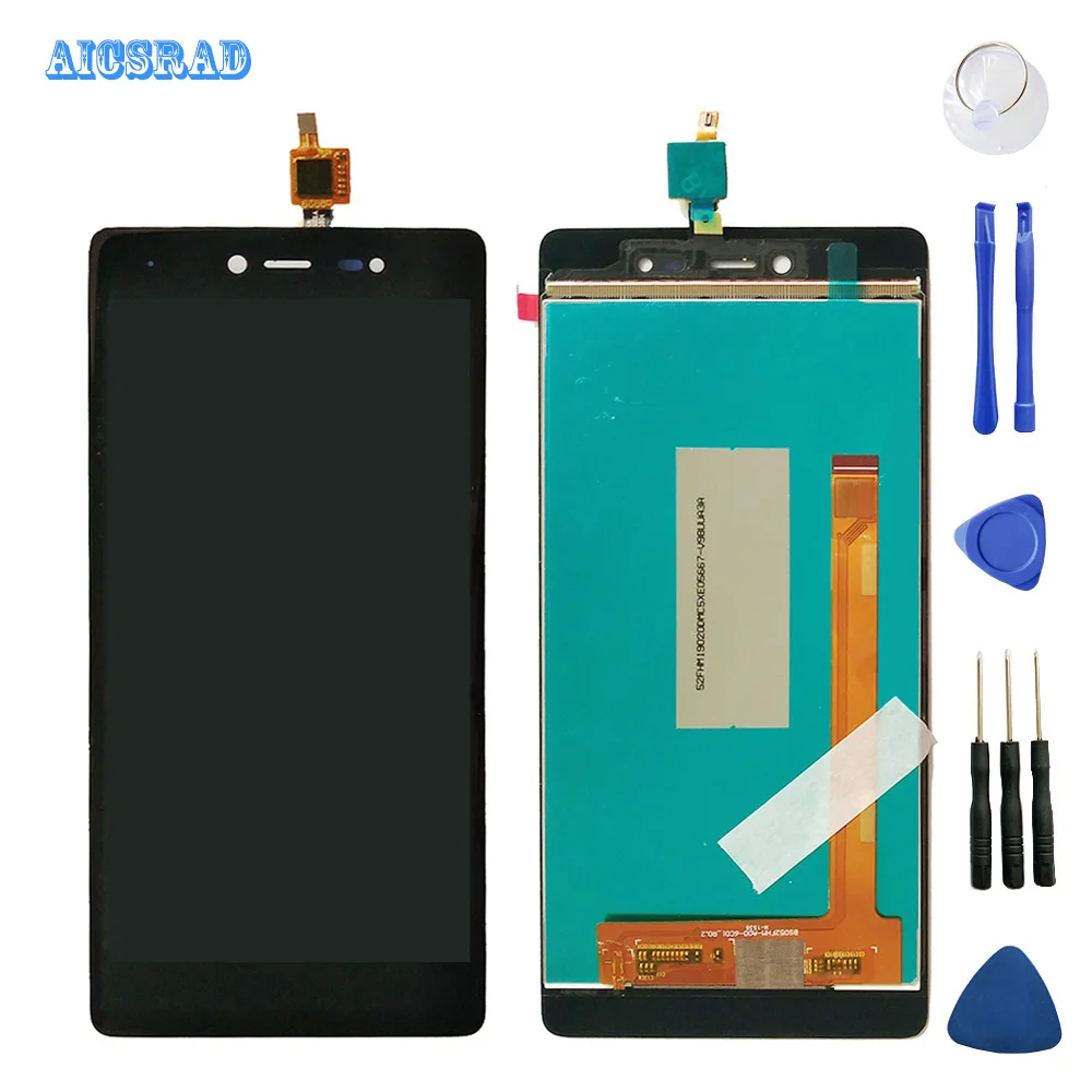 5 2 дюймов для D Micromax Canvas E481 ЖК дисплей + кодирующий преобразователь сенсорного