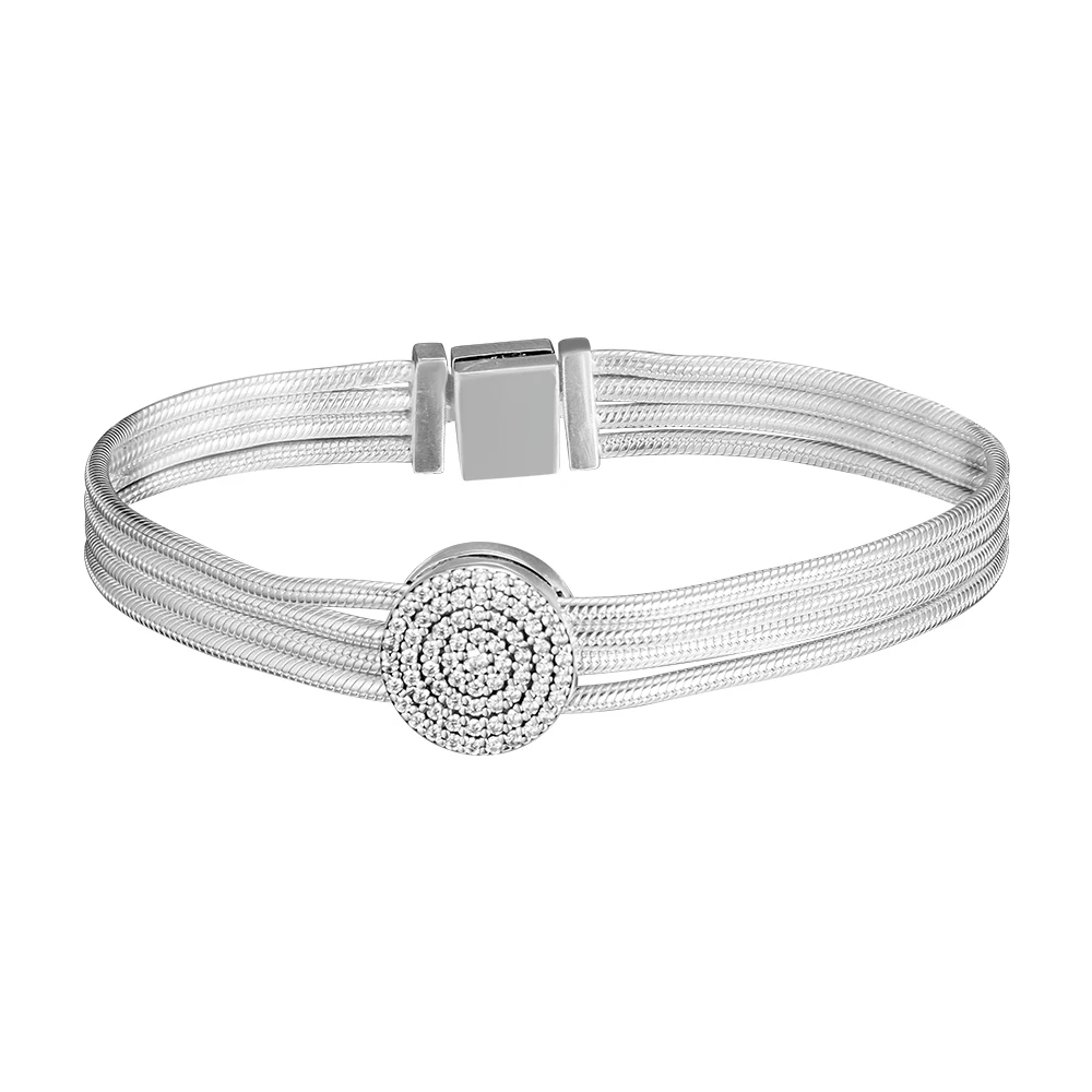 Silver Bracelets Authentic 925 Sterling Silver Reflexions Multi Snake Chain Bracelet For Women Jewelry Bracelet
Silver Bracelets Authentic 925 Sterling Silver Reflexions Multi Snake Chain Bracelet For Women Jewelry Bracelet