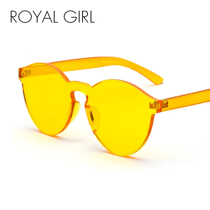 ROYAL GIRL Round Transparent Plastic Frame Sunglasses 2019 Women Men Brand Designer Candy Color Clear Lens Sun Glasses ss297
ROYAL GIRL Round Transparent Plastic Frame Sunglasses 2019 Women Men Brand Designer Candy Color Clear Lens Sun Glasses ss297