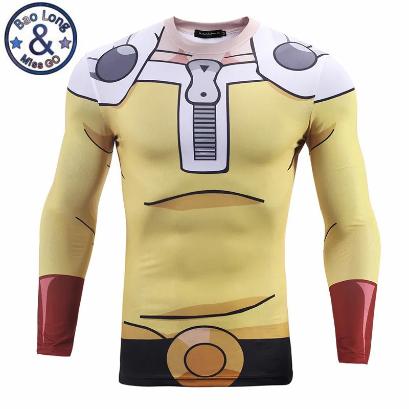 2017 New Fashion Anime One Punch Men 3D Printed Saitam Ken Long Sleeve T shirt Tight Slim Tee Tops Tshirt Homme Mens Clothing
2017 New Fashion Anime One Punch Men 3D Printed Saitam Ken Long Sleeve T shirt Tight Slim Tee Tops Tshirt Homme Mens Clothing