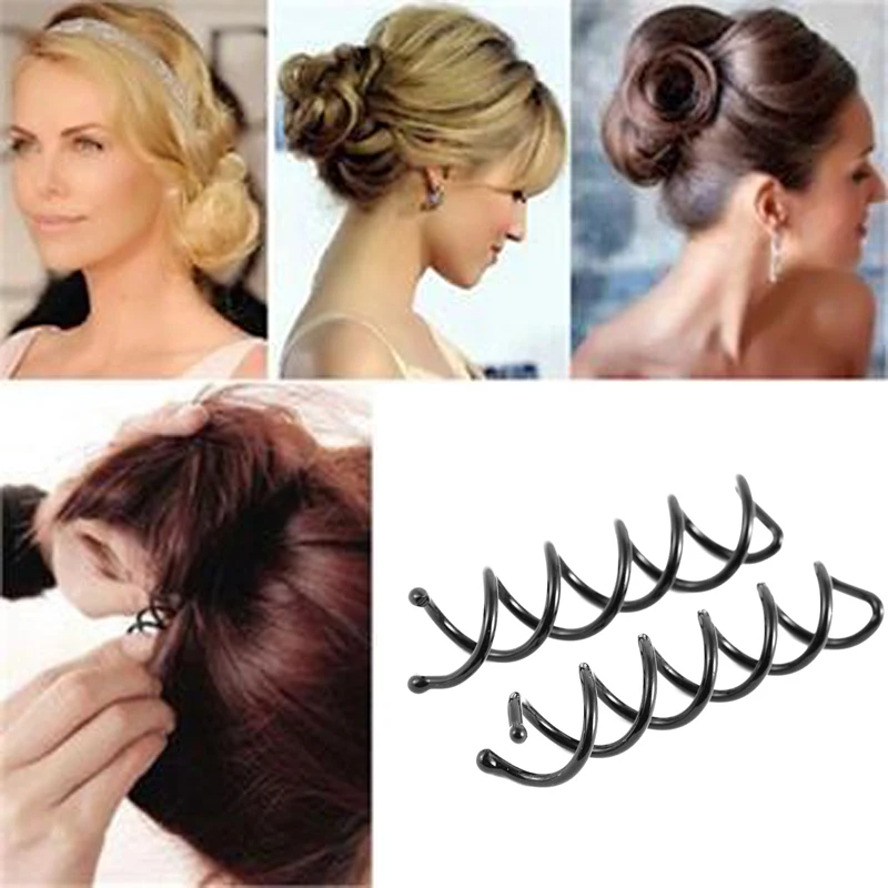 3PCS Black Barrette Spiral Spin Screw Pin Hair Twist Hairpins Styling Tools Screw Barrette Hair Clips For Women Hair Accessories
3PCS Black Barrette Spiral Spin Screw Pin Hair Twist Hairpins Styling Tools Screw Barrette Hair Clips For Women Hair Accessories