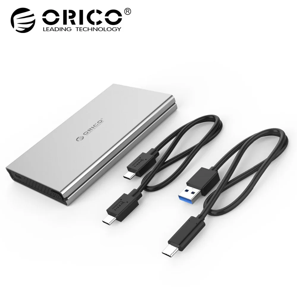 

ORICO 2.5 Inch HDD Case USB3.1 Gen2 To SATA3.0 Super Speed 10Gbps Type C Hard Disk Drive Box SSD Adapter External HDD Enclosure