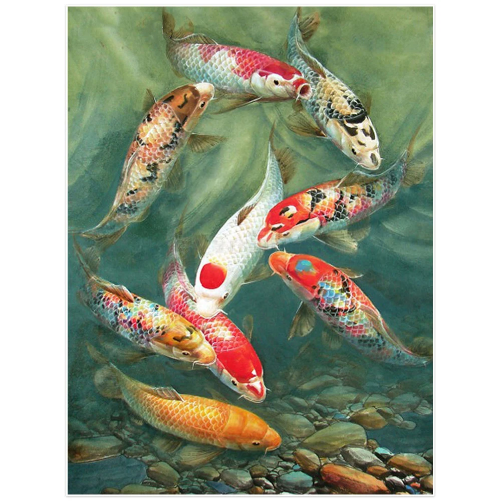 5D Animal Diamond Painting Carp jumping gantry Full Round/Square Mosaic Diamond Embroidery Cross Stitch Needlework Home Decor
5D Animal Diamond Painting Carp jumping gantry Full Round/Square Mosaic Diamond Embroidery Cross Stitch Needlework Home Decor