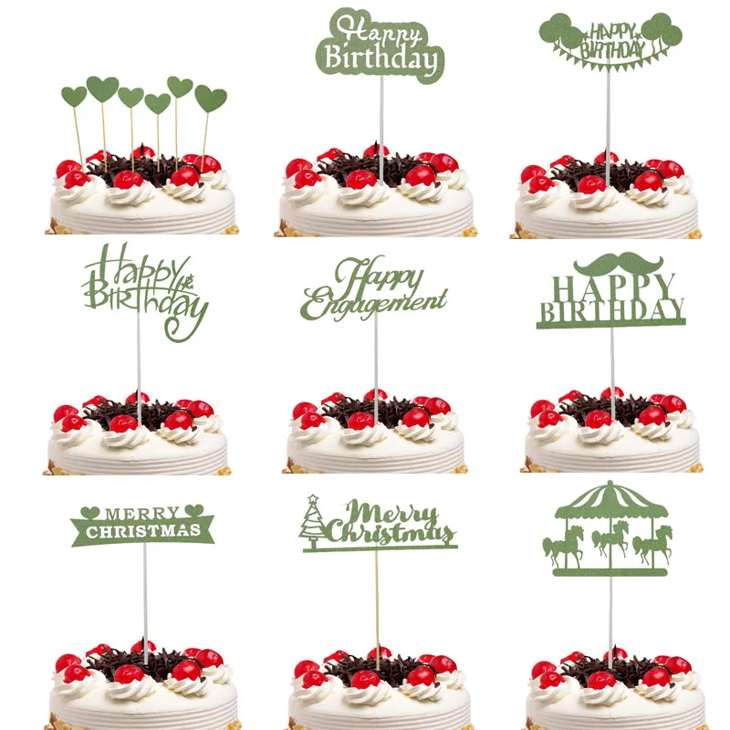 Cake Flags Green Cupcake Cake Toppers Topper Kids Happy Birthday Wedding Bridal Merry Christmas Cake Wrapper Party Baking DIY
Cake Flags Green Cupcake Cake Toppers Topper Kids Happy Birthday Wedding Bridal Merry Christmas Cake Wrapper Party Baking DIY