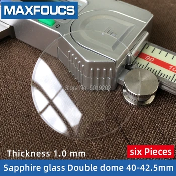 Watch Glass Thick 1.0 mm Diameter 40-42.5 mm Double dome Sapphire Anti-scratch Smooth Round Transparent Crystal ,6 pieces S
Watch Glass Thick 1.0 mm Diameter 40-42.5 mm Double dome Sapphire Anti-scratch Smooth Round Transparent Crystal ,6 pieces S