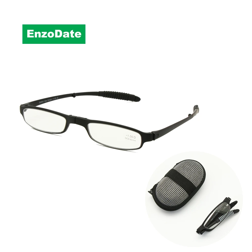 Mini Folding Reading Glasses with Case Foldable +RX +1.0 to +3.5 Presbyopia Hyperopia Glasses Flexible Optics Pocket Reader
Mini Folding Reading Glasses with Case Foldable +RX +1.0 to +3.5 Presbyopia Hyperopia Glasses Flexible Optics Pocket Reader