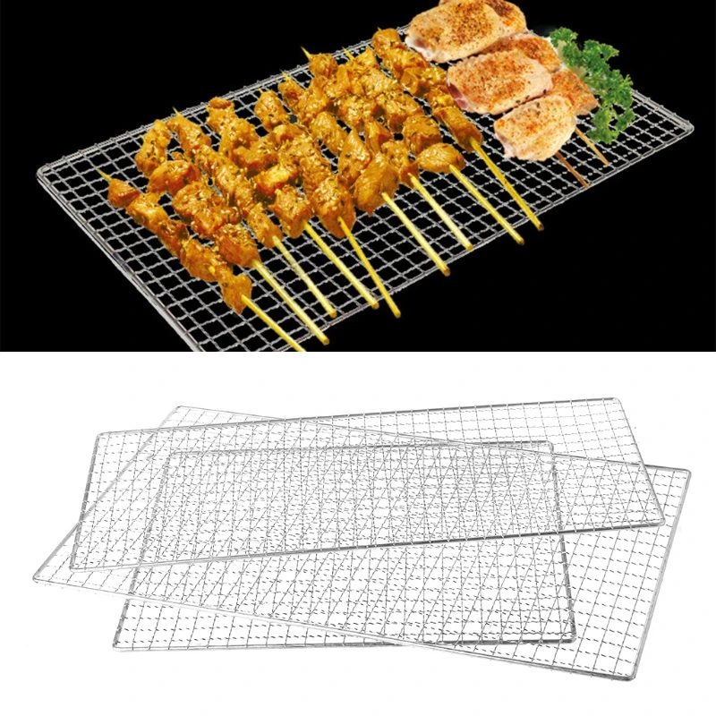 VFGTERTE BBQ Grill Stainless Steel Grilling Meshes kitchen Outdoor Camping Vegetables Meat Fish Seafood Cooking BBQ Tools
VFGTERTE BBQ Grill Stainless Steel Grilling Meshes kitchen Outdoor Camping Vegetables Meat Fish Seafood Cooking BBQ Tools